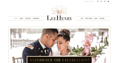 Desktop Screenshot of leehenryevents.com